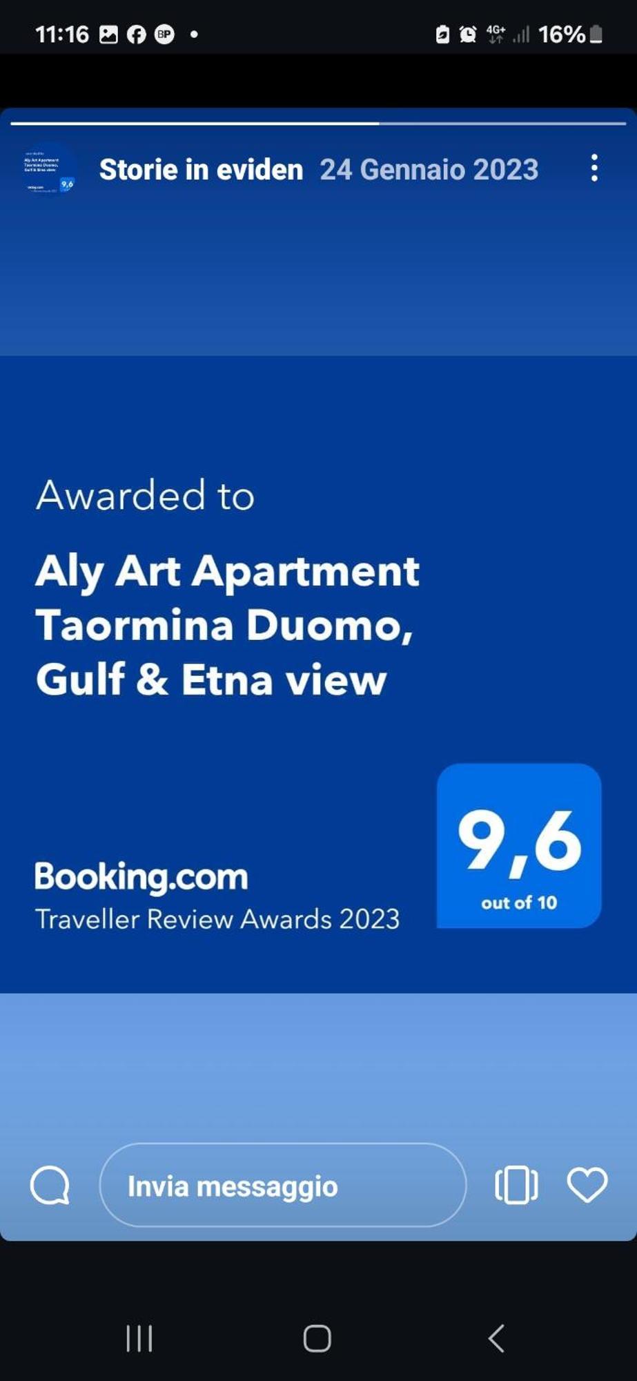 Aly Art Apartment Taormina Duomo, Gulf & Etna View Eksteriør billede